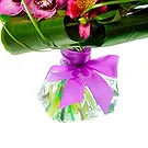Italy flowers  -  Bunch of red roses and pink alstroemeria Flower Bouquet/Arrangement