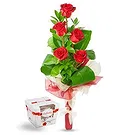 Prokuplje flowers  -  Scarlet Love Flower Bouquet/Arrangement