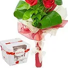 Prokuplje flowers  -  Scarlet Love Flower Bouquet/Arrangement