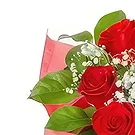 بائع زهور بورنوفو- أحمر رومانسي باقة الزهور