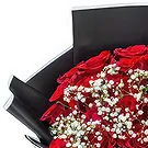 Kenya flowers  -  25 Red Roses Bouquet Flower Bouquet/Arrangement