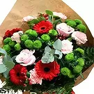 Ibiza flowers  -  Red Grace Flower Bouquet/Arrangement