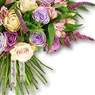 United Arab Emirates flowers  -  Romantic Mixed Pastel Flowers  Flower Bouquet/Arrangement