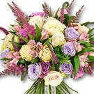 United Arab Emirates flowers  -  Romantic Mixed Pastel Flowers  Flower Bouquet/Arrangement