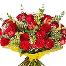 Oman flowers  -  Red Splendor Flower Bouquet/Arrangement