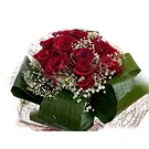 Italië bloemen bloemist- Boeket rode rozen Boeket/bloemstuk
