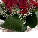 Italië bloemen bloemist- Boeket rode rozen Boeket/bloemstuk