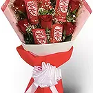 Amsterdam flowers  -  Kitkat Flower Bouquet/Arrangement