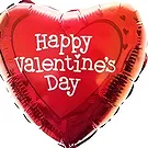 Bollullos de la Mitacion flowers  -  Happy Valentine's Day Balloon Flower Bouquet/Arrangement