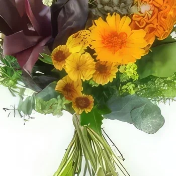 Στρασβούργο λουλούδια- Μπουκέτο με μακρύ στέλεχος φθινοπώρου της Ρώμ Μπουκέτο/ρύθμιση λουλουδιών