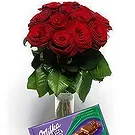 Prokuplje flowers  -  Rose Delight Flower Bouquet/Arrangement