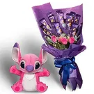 fleuriste fleurs de Cabugao- Tout rose Bouquet/Arrangement floral