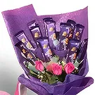 fleuriste fleurs de Cabugao- Tout rose Bouquet/Arrangement floral