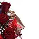 Braga flowers  -  Pure Red  Flower Bouquet/Arrangement