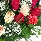 Le François flowers  -  Round bouquet of Lyon roses Flower Bouquet/Arrangement