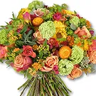 Garhoud flowers  -  Rustic Rose and Freesia Bouquet  Flower Bouquet/Arrangement