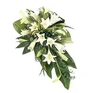 El Machucado flowers  -  White roses funeral bouquet Flower Bouquet/Arrangement