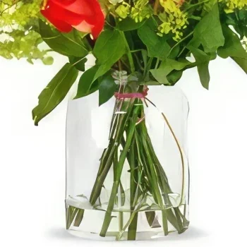 Ρότερνταμ λουλούδια- Αποχρώσεις της ζωής Μπουκέτο/ρύθμιση λουλουδιών