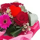 Budapest flowers  -  LOVING HEART - BOUQUET OF FLOWERS Flower Bouquet/Arrangement