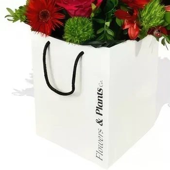 Liverpool-virágok- Szenvedélyes kombó Virágkötészeti csokor