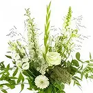 Amsterdam-Zuidoost flowers  -  Snow White Flower Bouquet/Arrangement