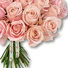 Garhoud flowers  -  Soft Pink Rose Arrangement Flower Bouquet/Arrangement
