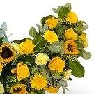 Zande blommor- Minne Bukett/blomsterarrangemang