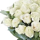 Tumba blomster- 20 hvide roser Blomst buket/Arrangement