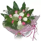 Malta flowers  -  white Love Flower Bouquet/Arrangement