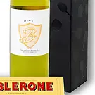 Bäch flowers  -  White Wine Gift Set Flower Bouquet/Arrangement