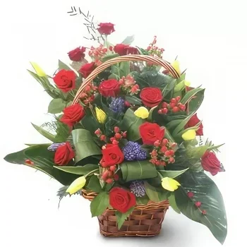 Krakau bloemen bloemist- 15 Rode Rozen Boeket/bloemstuk