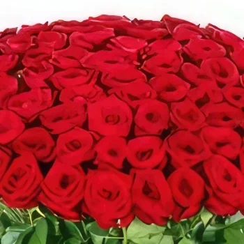 Delicias flowers  -  Straight from the Heart Flower Bouquet/Arrangement