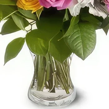 Τουρίνο λουλούδια- Εκπληκτική ομορφιά Μπουκέτο/ρύθμιση λουλουδιών