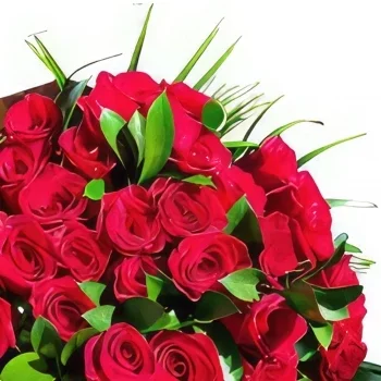Ibiza kvety- Červená pochúťka Aranžovanie kytice