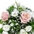 fleuriste fleurs de Niu Blau- Blanc & Rose Bouquet/Arrangement floral