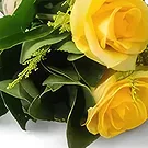 Chile flowers  -  Bouquet of 3 Yellow Roses Flower Bouquet/Arrangement