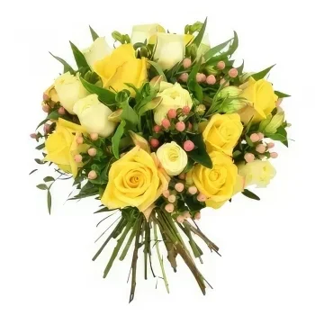 Bristol bunga- Cahaya Matahari Emas Sejambak/gubahan bunga