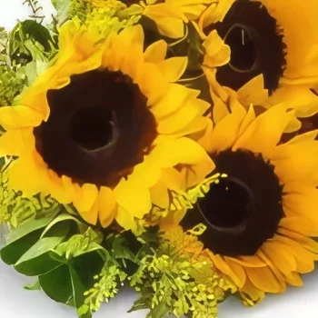 Belém blomster- Bukett solsikker Blomsterarrangementer bukett