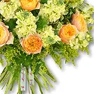 United Arab Emirates flowers  -  Sunny Yellow Vuvuzela Rose Bouquet Flower Bouquet/Arrangement