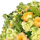 United Arab Emirates flowers  -  Sunny Yellow Vuvuzela Rose Bouquet Flower Bouquet/Arrangement