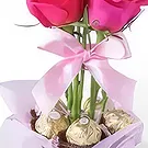 Garhoud flowers  -  Sweet Pink Flower Bouquet/Arrangement