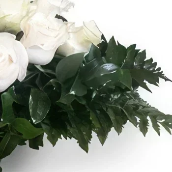 Cascais Blumen Florist- Sanftes Beileid Bouquet/Blumenschmuck