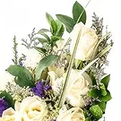 Cala Llonga flowers  -  Soft White Tribute Flower Bouquet/Arrangement
