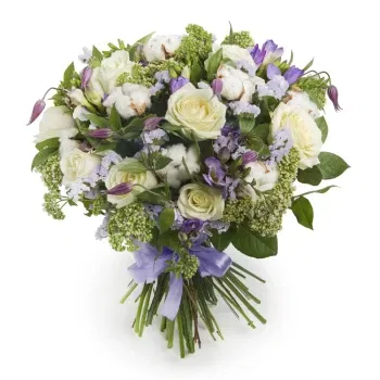 Itália Florista online - Buquê de Flores Funerárias Buquê