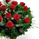 Cala Llonga flowers  -  Classic Red Rose Ensemble Flower Bouquet/Arrangement