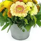 Le François flowers  -  Tokyo orange & yellow composition Flower Bouquet/Arrangement