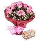fleuriste fleurs de Akita- Romance et amour Bouquet/Arrangement floral