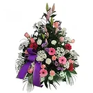 Cala Llonga flowers  -  Tranquil Farewells Flower Bouquet/Arrangement