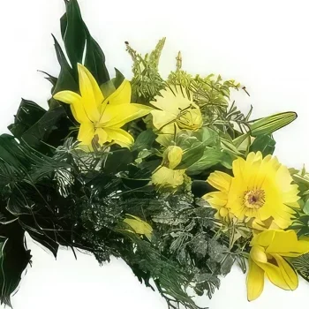 flores de Marselha- Coroa de luto de homenagem Bouquet/arranjo de flor