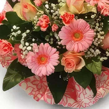 Krakkó-virágok- Szokatlan csokor Virágkötészeti csokor